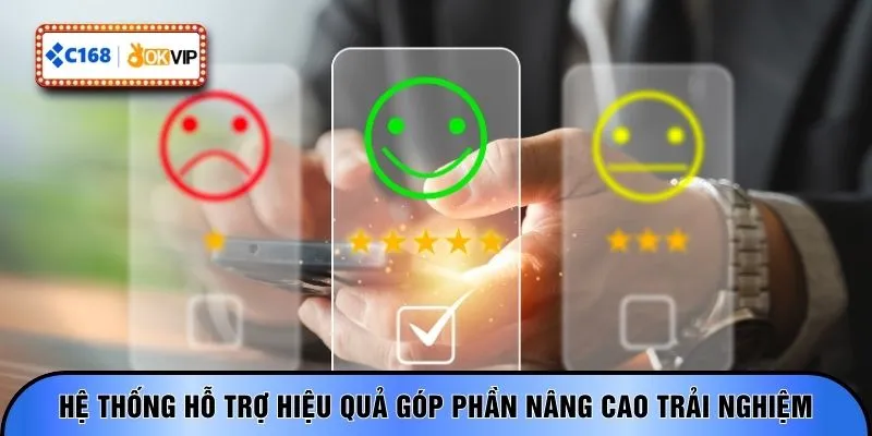 Hệ thống hỗ trợ hiệu quả góp phần nâng cao trải nghiệm 